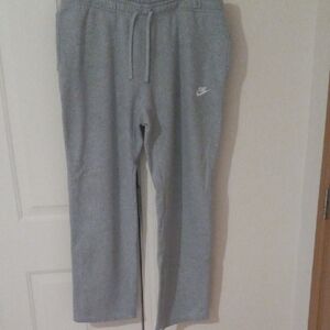 Nike Gray Sweatpants with Elastic Waistband